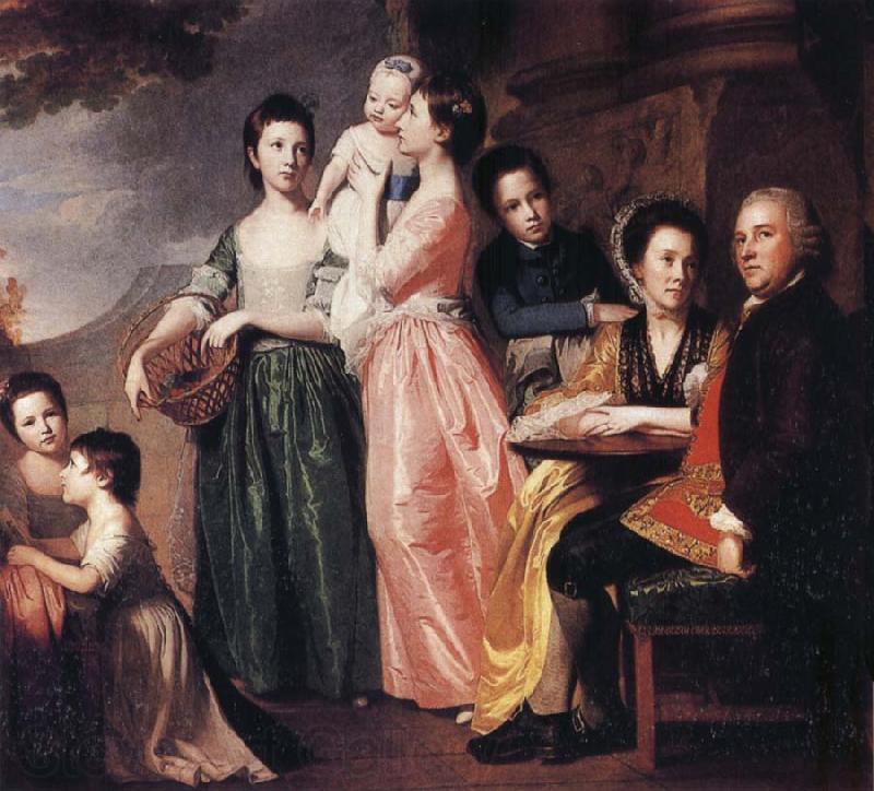 George Romney The Leigh Famil